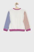 Дитяча кофта United Colors of Benetton колір білий однотонна