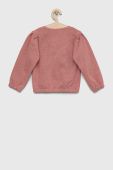 Дитяча кофта United Colors of Benetton колір рожевий однотонна (2816898)