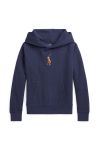 Дитяча кофта Polo Ralph Lauren колір синій однотонна (2625786)