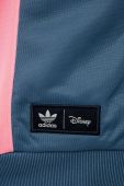 Дитяча кофта adidas Originals з принтом колір блакитний
