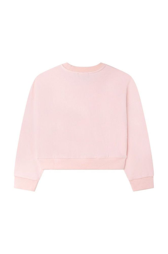 Дитяча кофта Dkny колір рожевий з аплікацією (2697220) фото 2