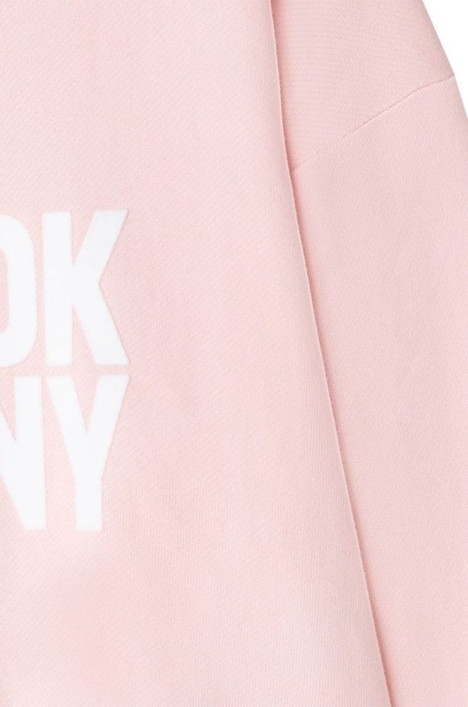 Дитяча кофта Dkny колір рожевий з аплікацією (2697220) фото 3