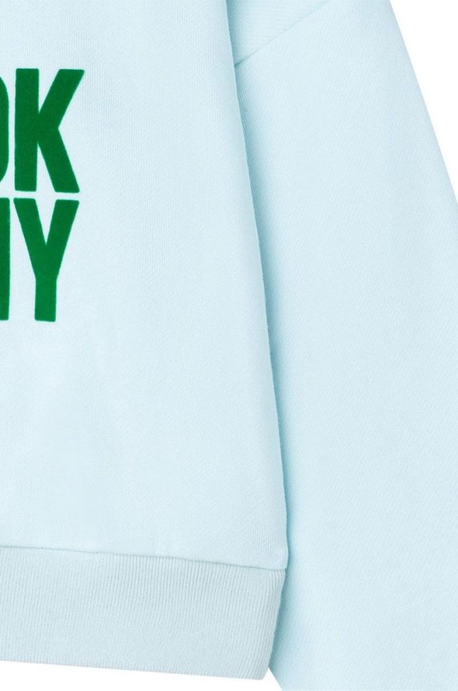 Дитяча кофта Dkny колір зелений з аплікацією (2697222) фото 4