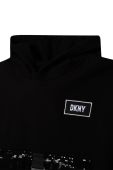 Дитяча кофта Dkny колір чорний з аплікацією (2697225)