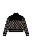 Дитяча кофта Karl Lagerfeld колір чорний візерунок (2611740)