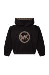 Дитяча кофта Michael Kors колір чорний з аплікацією (2611755)