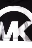 Дитяча бавовняна кофта Michael Kors колір чорний з принтом (2611786)