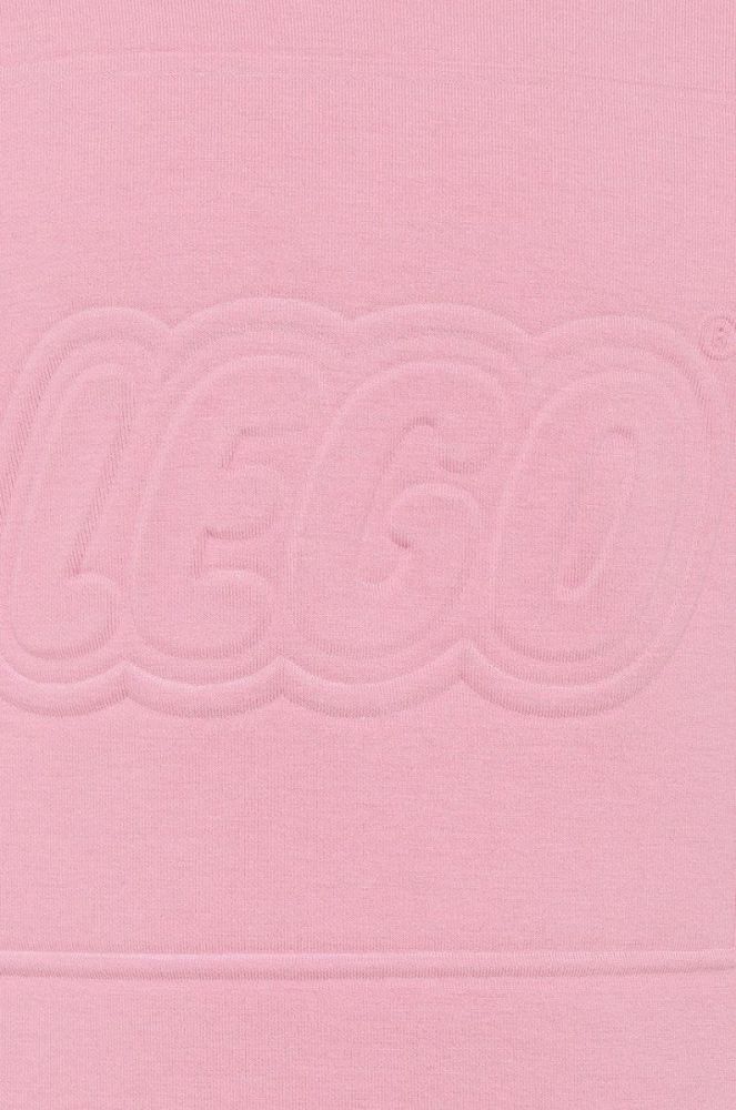 Дитяча кофта Lego Wear колір рожевий з капюшоном однотонна фото 3