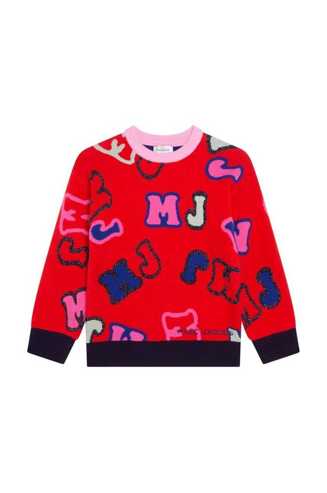 Дитячий светр Marc Jacobs колір червоний (2616428)