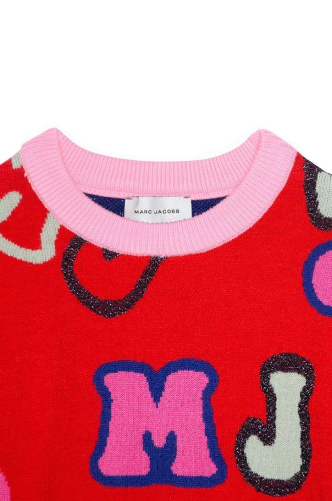 Дитячий светр Marc Jacobs колір червоний (2616428) фото 3