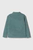 Дитяча кофта Protest колір бірюзовий однотонна