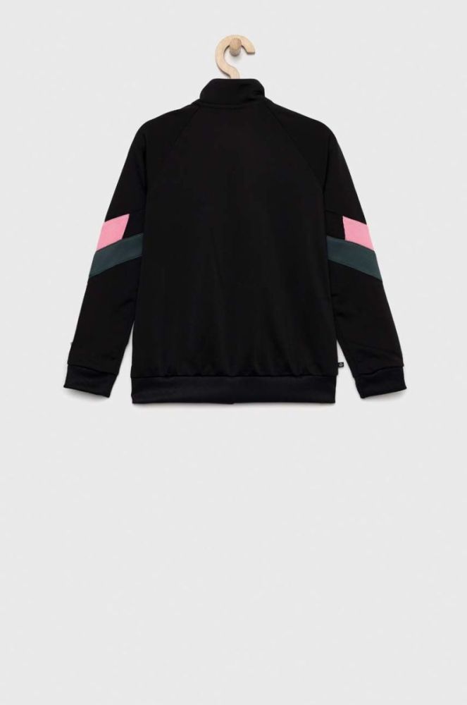 Дитяча кофта adidas Originals колір чорний з аплікацією (2849632) фото 2