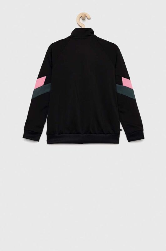 Дитяча кофта adidas Originals колір чорний з аплікацією (2849632) фото 2