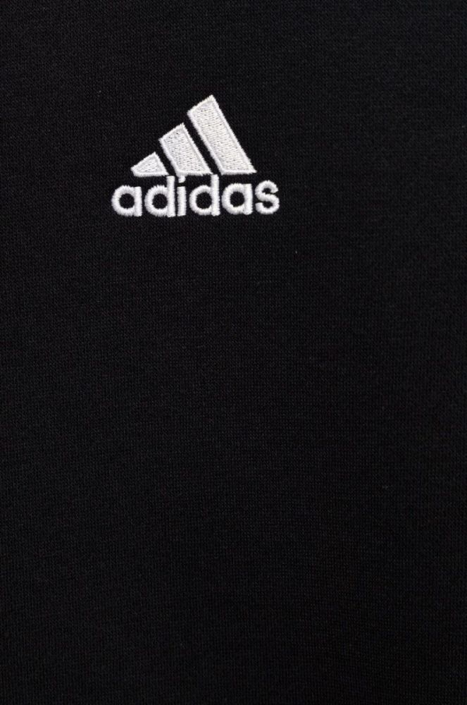 Дитяча кофта adidas Performance H57474 колір чорний однотонна фото 3