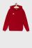 Дитяча кофта adidas Performance H57566 колір червоний однотонна