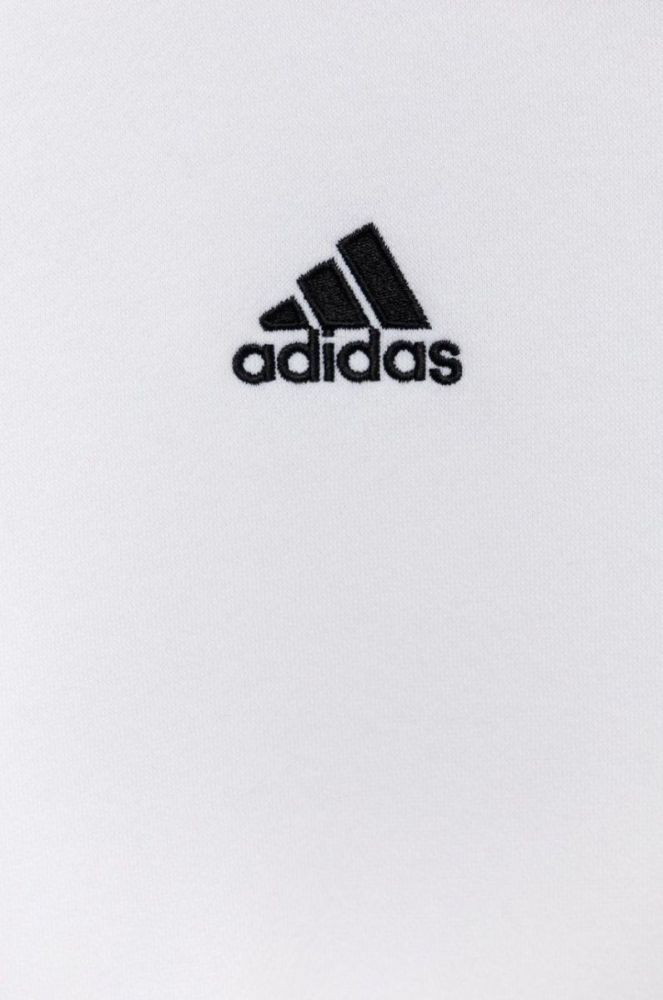 Дитяча кофта adidas Performance HG6303 колір білий однотонна фото 3