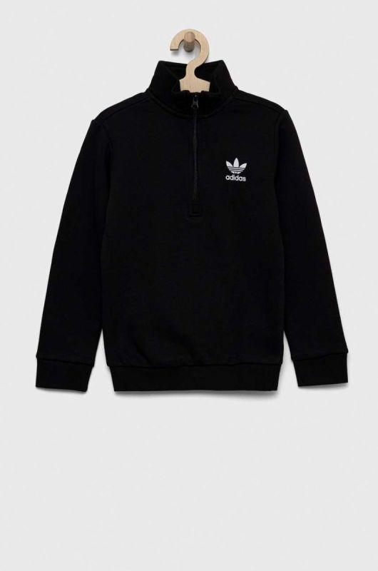 Дитяча кофта adidas Originals колір чорний з принтом