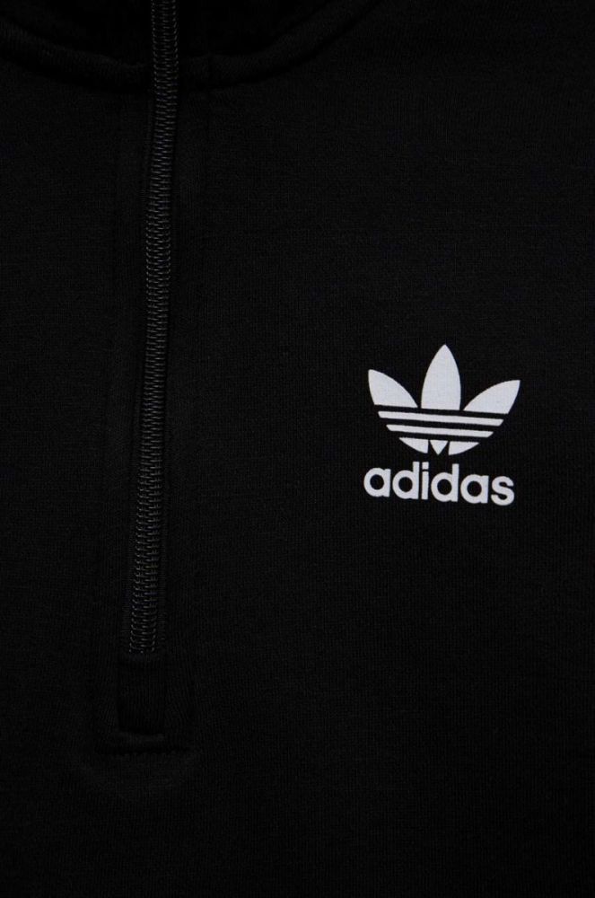 Дитяча кофта adidas Originals колір чорний з принтом фото 3