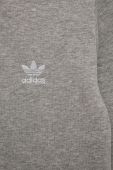 Дитяча кофта adidas Originals колір сірий меланж