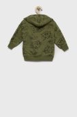Дитяча кофта Fila колір зелений візерунок