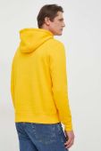 Кофта Tommy Hilfiger чоловіча колір жовтий з капюшоном з аплікацією (2814780)