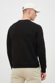 Кофта Guess чоловіча колір чорний з аплікацією (2464296)