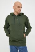 Бавовняна кофта Paul&Shark чоловіча колір зелений з аплікацією