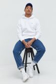 Кофта Tommy Jeans чоловіча колір білий однотонна