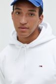 Кофта Tommy Jeans чоловіча колір білий однотонна