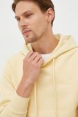 Бавовняна кофта Tiger Of Sweden чоловіча колір жовтий однотонна