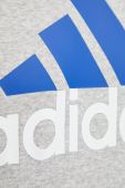 Кофта adidas чоловіча колір сірий меланж (2494942)