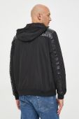 Куртка Karl Lagerfeld чоловіча колір чорний перехідна (2687763)