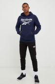 Кофта Reebok чоловіча колір синій з принтом (2592510)