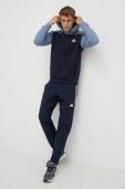 Кофта adidas чоловіча колір синій однотонна (2558106)