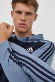 Кофта adidas чоловіча колір синій однотонна (2558106)