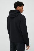 Кофта Reebok Classic чоловіча колір чорний з капюшоном з аплікацією