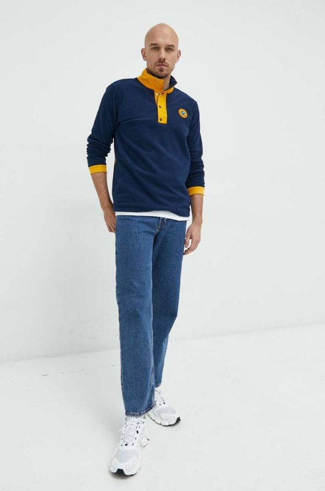 Кофта adidas Originals чоловіча колір синій візерунок фото 2
