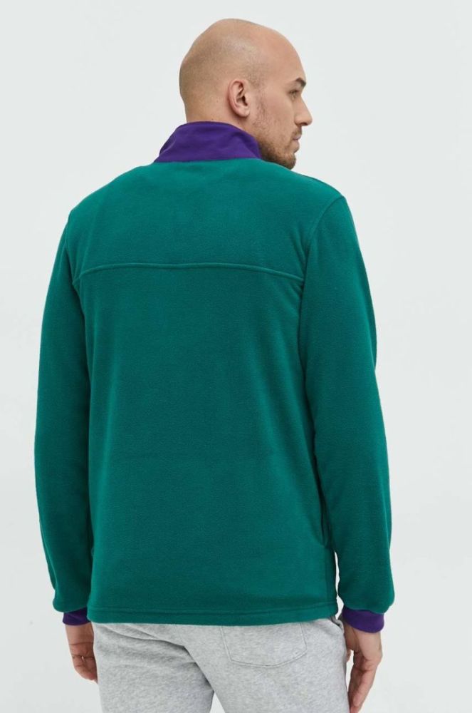 Кофта adidas Originals чоловіча колір зелений візерунок фото 3