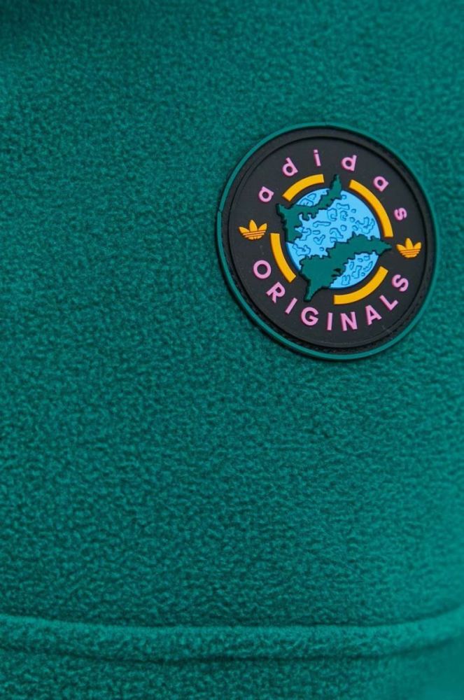 Кофта adidas Originals чоловіча колір зелений візерунок фото 5