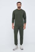 Кофта Puma чоловіча колір зелений з принтом