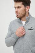Кофта Puma чоловіча колір сірий меланж
