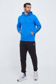 Кофта Puma чоловіча з капюшоном з аплікацією колір блакитний