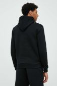 Кофта Guess чоловіча колір чорний з капюшоном однотонна (2860717)