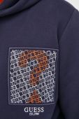Кофта Guess чоловіча колір синій з принтом (2534418)