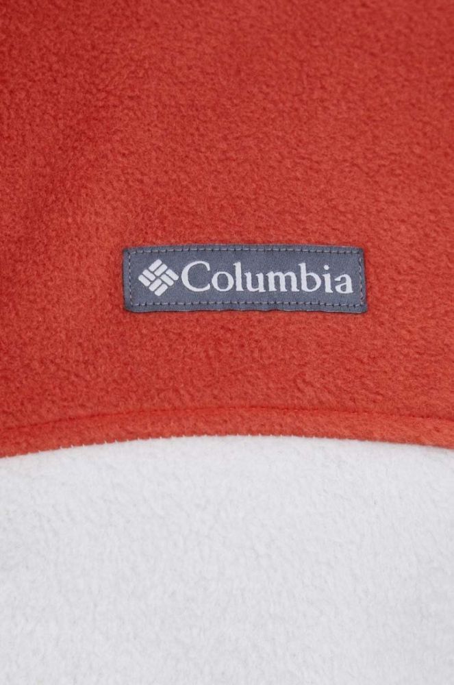 Спортивна кофта Columbia Steens Mountain 2.0 колір червоний візерунок фото 5