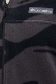 Спортивна кофта Columbia Steens Mtn Print колір чорний візерунок