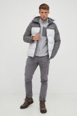 Кофта Columbia чоловіча колір сірий візерунок (2544836)