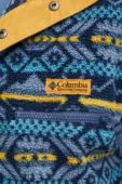Кофта Columbia чоловіча колір синій з капюшоном візерунок 2013705-371 Кофта Columbia чоловіча колір синій з капюшоном візерунок 2013705-371