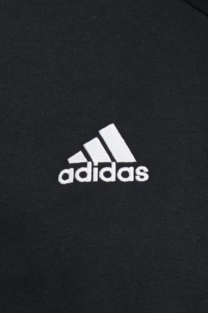 Кофта adidas Performance чоловіча колір чорний однотонна (2558168) фото 5