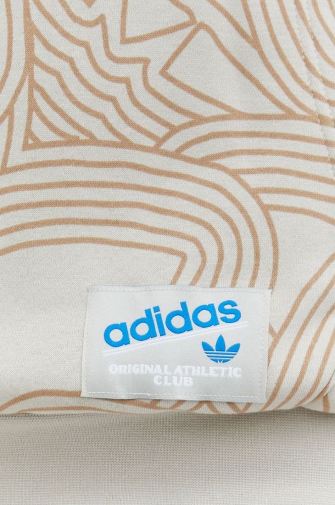 Кофта adidas Originals чоловіча колір бежевий візерунок (2587861) фото 5